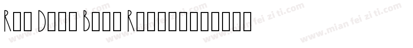 Rae Dunn Bold Regula字体转换